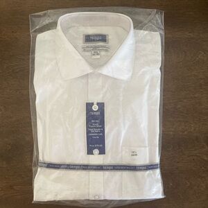 Tempo Men’s Trim Fit Dress Shirt